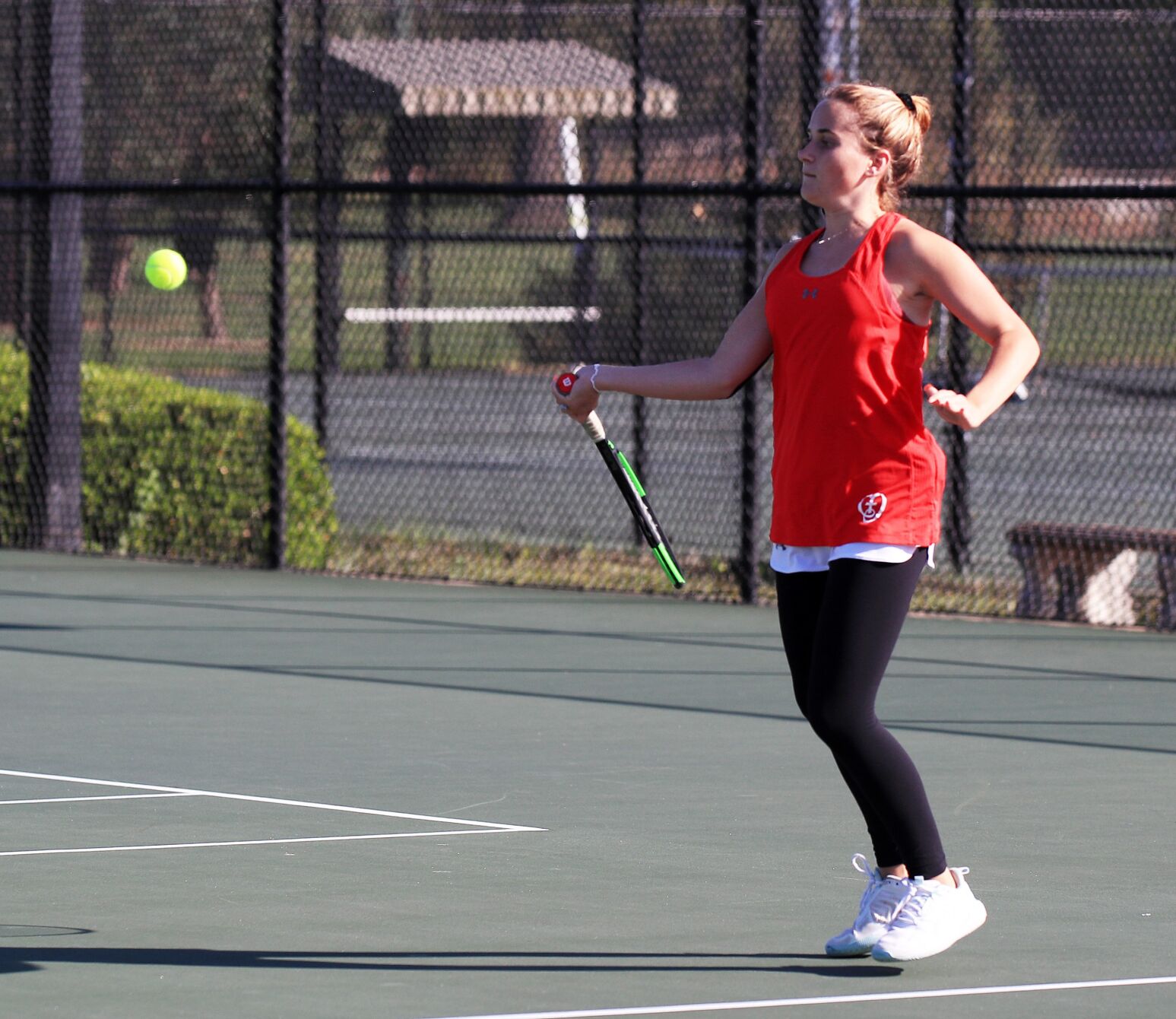 Class 2 girls tennis quarterfinal: Parkway Central 5, Cor Jesu 4